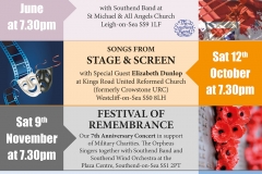 Orpheus Singers - A5 2019 calendar leaflet.indd